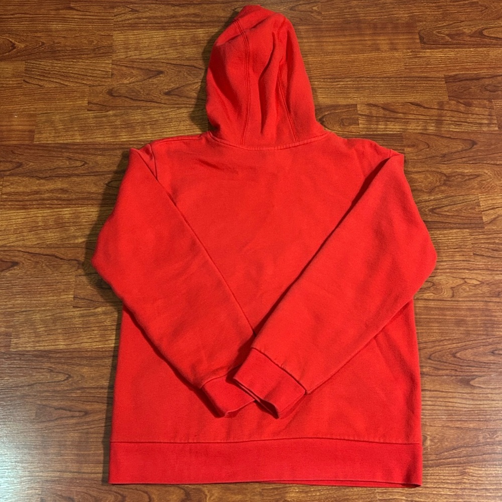 Adidas Red Hoodie with Graphic Logo - Picture 6 of 6